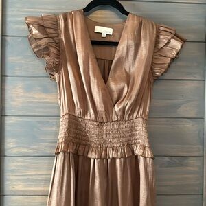 NWOT Pinch gold dress